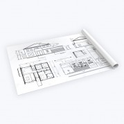 Impressão de projetos - Formato A0 (118,9x84,1 cm)