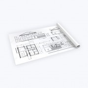 Impressão de projetos - Formato A1 (84,1x59,4 cm)